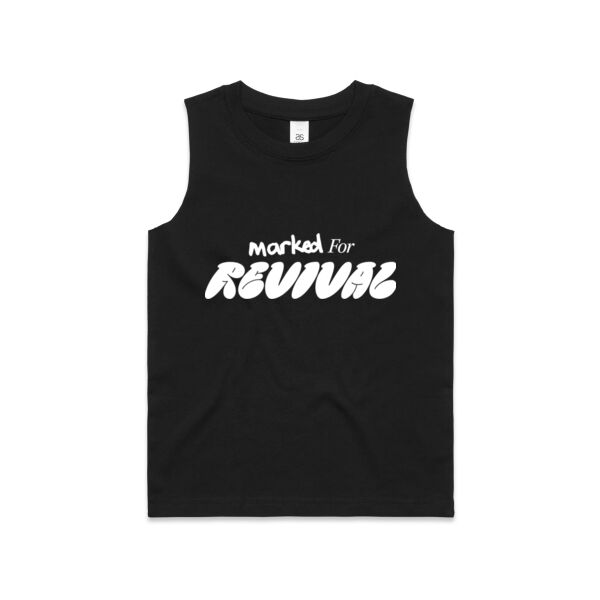 Marked for Revival - Kid's Tank [black] Thumbnail